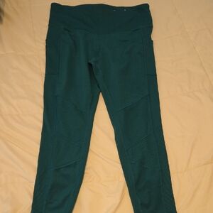 Xersion Green Ankle Leggings